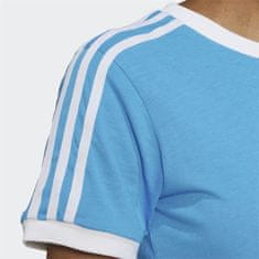 Adidas Tričko modré M 3 Stripes Tee