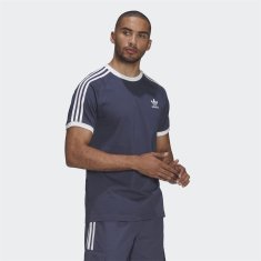 Adidas Tričko na trenínk tmavomodré XL 3-stripes Tee