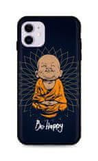 TopQ Kryt iPhone 11 silikon Be Happy 48887