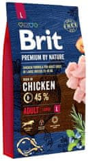 Brit Krmivo Premium by Nature Adult L 8kg