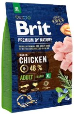 Brit Krmivo Premium by Nature Adult XL 3kg