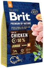 Brit Krmivo Premium by Nature Junior M 3kg