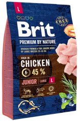 Brit Krmivo Premium by Nature Junior L 3kg