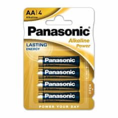 Panasonic Alkalická baterie AA Alkaline Power 4ks