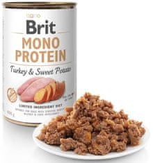 Brit Konzerva Mono Protein krůta s batáty 400g