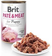 Brit Konzerva Paté & Meat Puppy kuře 400g