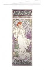 Blahopřání Alfons Mucha – La Dame aux Camélias