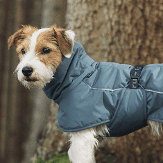 RUKKA PETS Rukka Stormy Coat zimní voděodolná bunda - šedozelená 35