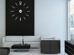 ModernClock 3D nalepovací hodiny Carlo bílé