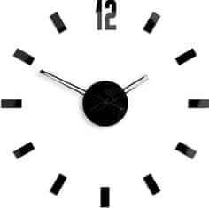 ModernClock 3D nalepovací hodiny Point černé