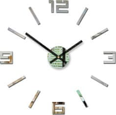 ModernClock 3D nalepovací hodiny Reden zrcadlové