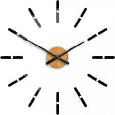 ModernClock 3D nalepovací hodiny Sonne černé