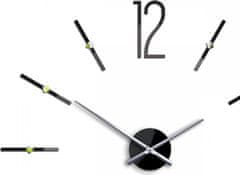 ModernClock 3D nalepovací hodiny Sofia černé