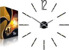 ModernClock 3D nalepovací hodiny Sofia černé