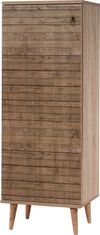 Hanah Home Botník Filinta Wood 50x135 cm dub sonoma