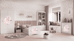 Kocot kids Dětská postel Babydreams kůň bílá, varianta 80x160, bez šuplíků, s matrací