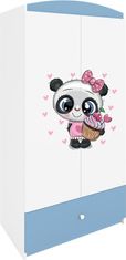 Kocot kids Dětská šatní skříň BABYDREAMS Panda modrá