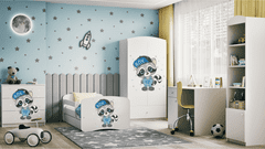 Kocot kids Dětská skříň Babydreams 90 cm mýval bílá