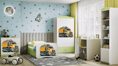 Kocot kids Dětská skříň Babydreams 90 cm tatra zelená