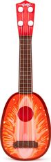 EcoToys Dětské ukulele Dumbo jahoda