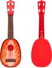 EcoToys Dětské ukulele Dumbo jahoda