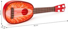 EcoToys Dětské ukulele Dumbo jahoda