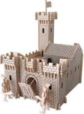 Woodcraft Dřevěné 3D puzzle Hrad I