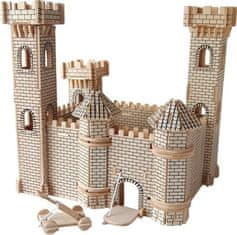 Woodcraft Dřevěné 3D puzzle Hrad II