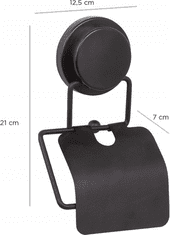 Dekorstyle Držák na toaletní papír OKY černý II