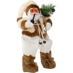 Tutumi Figurka Santa Clause Mikolaj 44 cm bílá 