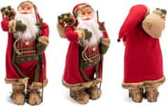 Tutumi Figurka Santa Clause Mikolaj E85 70 cm červená