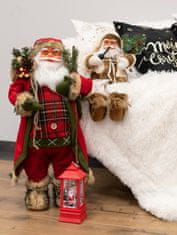 Tutumi Figurka Santa Clause Mikolaj 44 cm bílá 