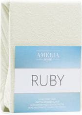 AmeliaHome Froté prostěradlo s gumou Amelia Home Ruby ecru, velikost 120-140x200+30