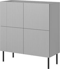 Halmar Komoda Asensio KM-2 šedá