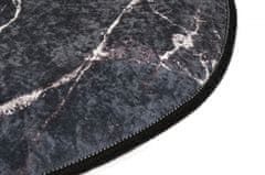 L'essentiel Koupelnová předložka Marble DJT 80x120 černá/bílá