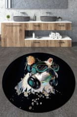 L'essentiel Koupelnový kobereček DogBath 160 cm černý