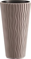 Prosperplast Květináč Long Sandy mocca, varianta 29,7 cm