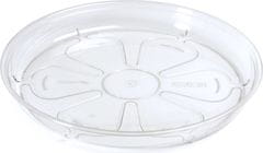 Prosperplast Miska pod květináč Coubi transparentní, varianta 12 cm