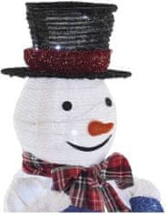 Emos LED skládací sněhulák SNOWMAN 60 cm studená bílá