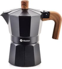 Allesken Moka konvice CARINA 120 ml černá