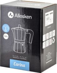 Allesken Moka konvice CARINA 120 ml černá