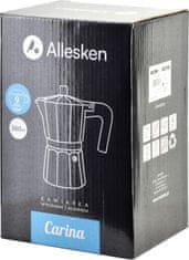 Allesken Moka konvice CARINA 360 ml černá