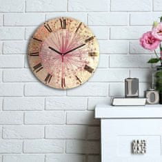 Wallity Nástěnné hodiny Rosé 30 cm růžové