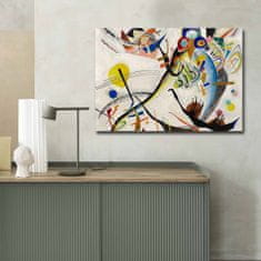 Hanah Home Obraz BLUE SEGMENT od W. KADINSKY 70x100 cm