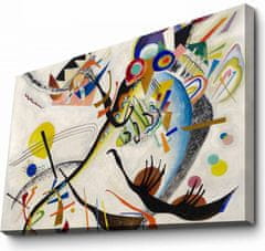 Hanah Home Obraz BLUE SEGMENT od W. KADINSKY 70x100 cm