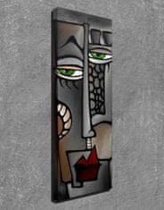 Wallity Obraz na plátně Cubism portrait PC069 30x80 cm