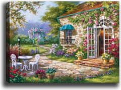 Wallity Obraz na plátně Dream garden 50x70 cm