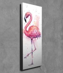 Wallity Obraz na plátně Flamingo PC117 30x80 cm