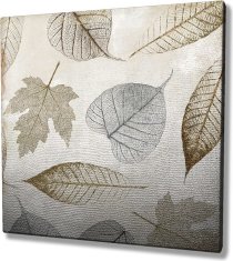 Wallity Obraz na plátně Leaves II KC137 45x45 cm