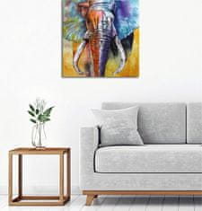 Wallity Obraz na plátně Elephant ethno KC306 50x70 cm